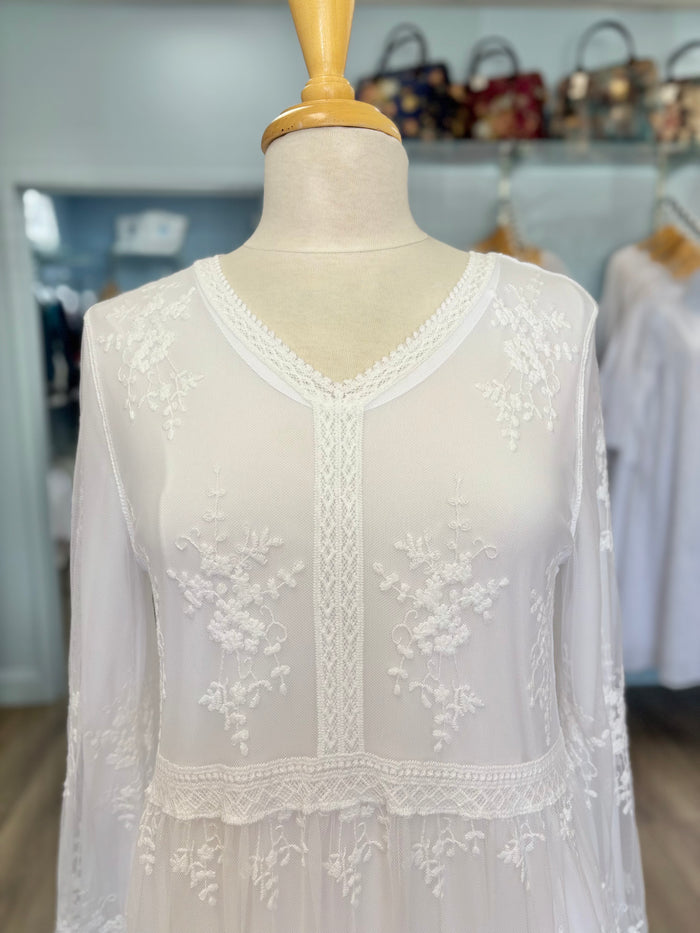 Miranda LDS Temple Dress