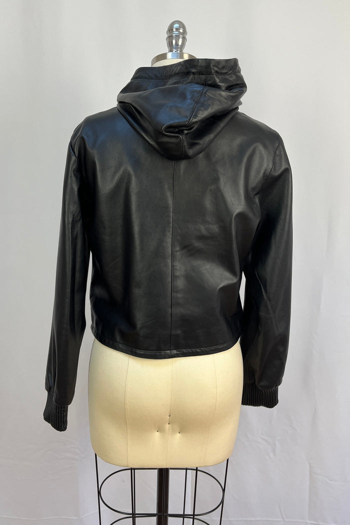 Mishka PU Hooded Jacket