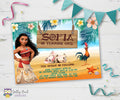 Moana  Birthday Party Invitation