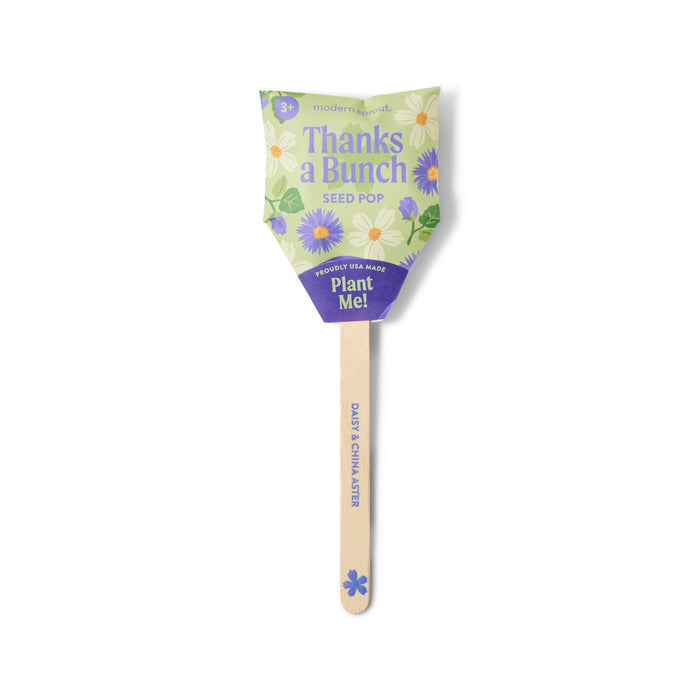 Modern Sprout Flower Pop Trio Pouch