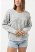 Moonstone Oversized V Neck