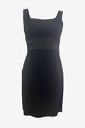 Moschino Couture Navy Dress with Bow Detail