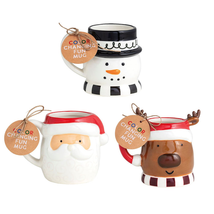 Mudpie- Color Changing Christmas Mugs #43500317