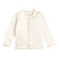 Mudpie- Ivory Ruffle Cardigan #10140071