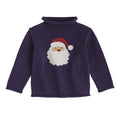 Mudpie- Navy Santa Rollneck Sweater #10140084