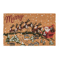 Mudpie- Santa's Sleigh Doormat  #42120043
