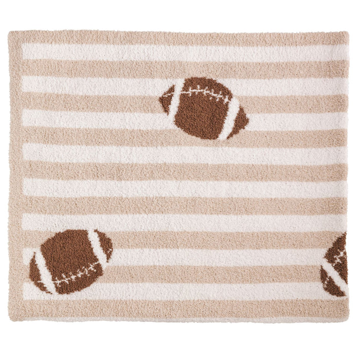 Mudpie- Tailgate Chenille Blanket #81000009