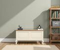 Mumbai Solid Wood Storage Trunk Box - Trunks & Cabinets - Furniselan-Frosty-White
