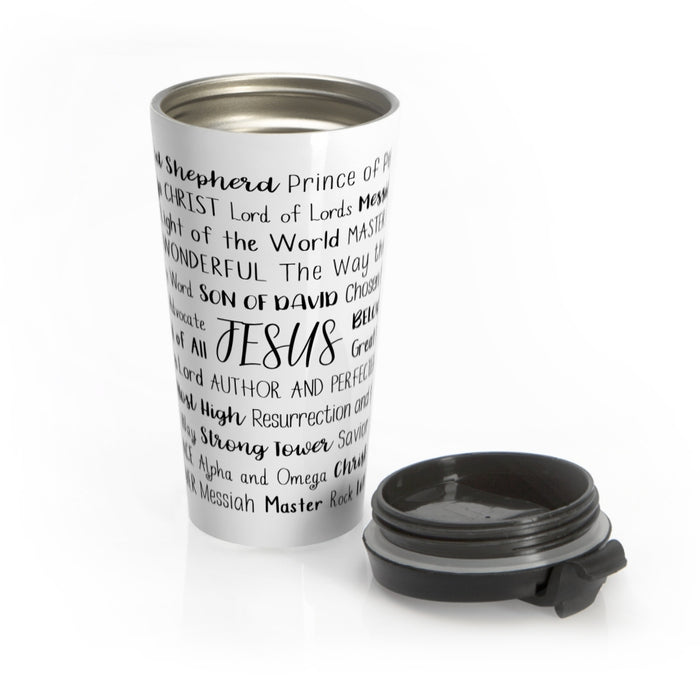 Names of Jesus Travel Mug