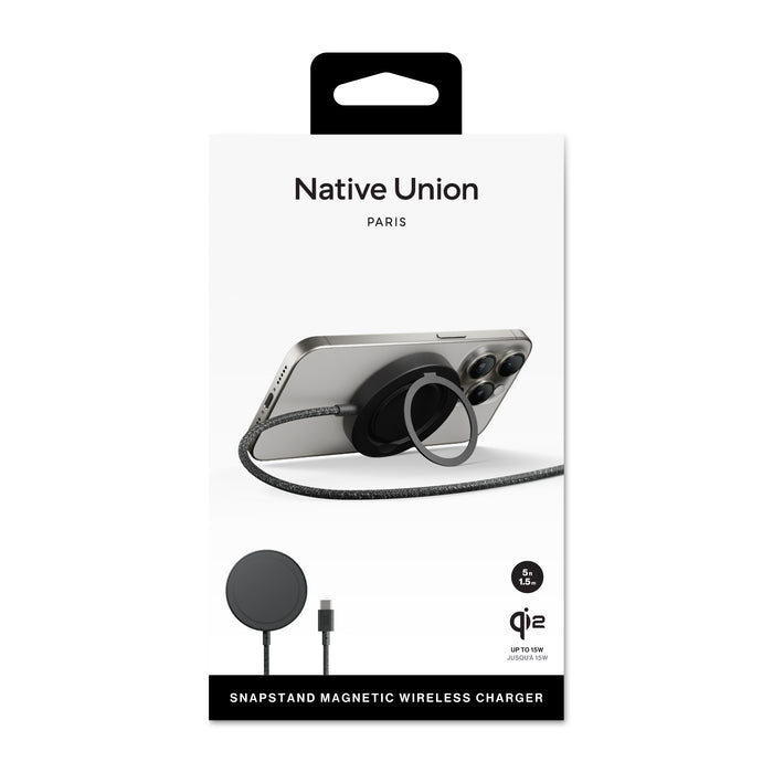 Native Union Snapstand Qi2 Wireless Charger