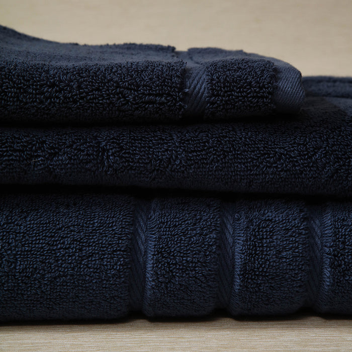 Navy Blue Turkish Cotton Towels