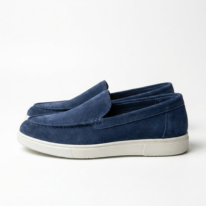 NAVY LOAFERS
