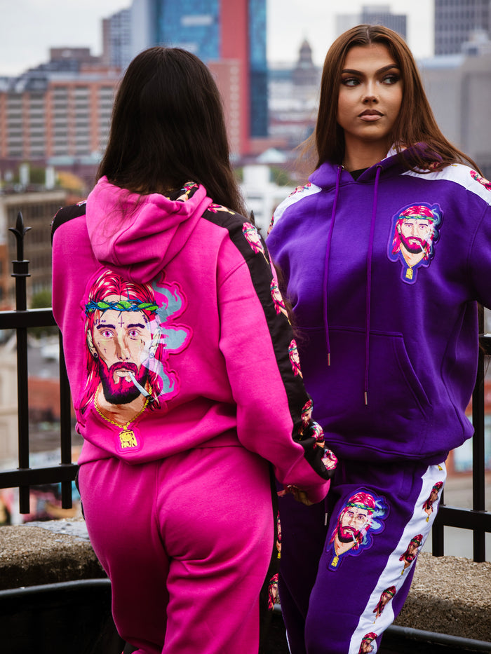 NEW Classic Jogger - Pink on Pink