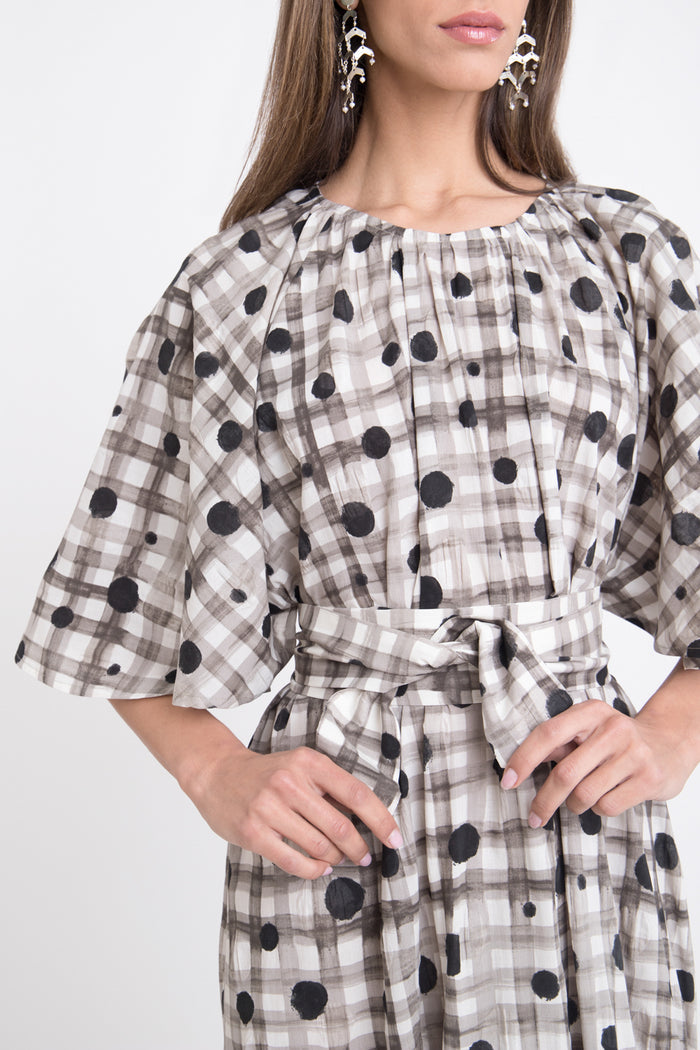 Nissane Cotton Dots Dress