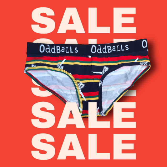 Oddballs Royal Marines Ladies Briefs - CORPS COLOURS