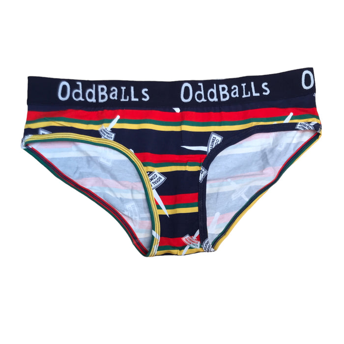 Oddballs Royal Marines Ladies Briefs - CORPS COLOURS