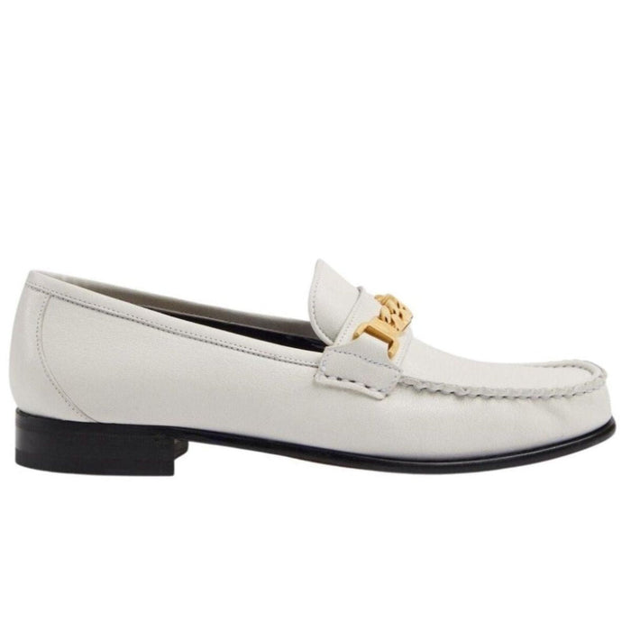 Gucci Off - White Curb Chain Loafers - Runway Catalog
