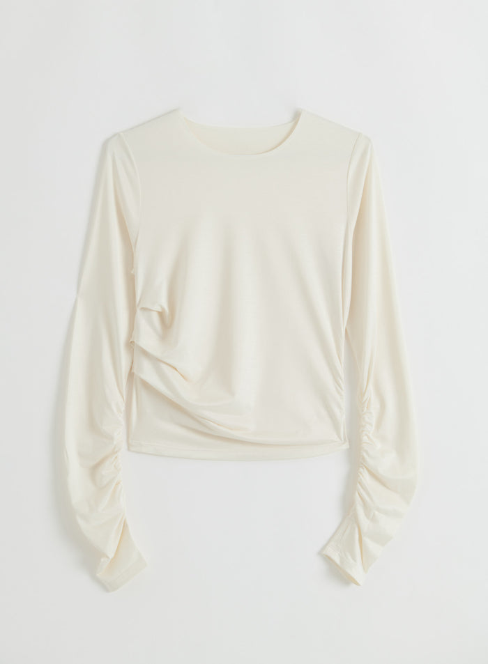 Off-white Luminous Draped Long Sleeve merkiltä aim'n