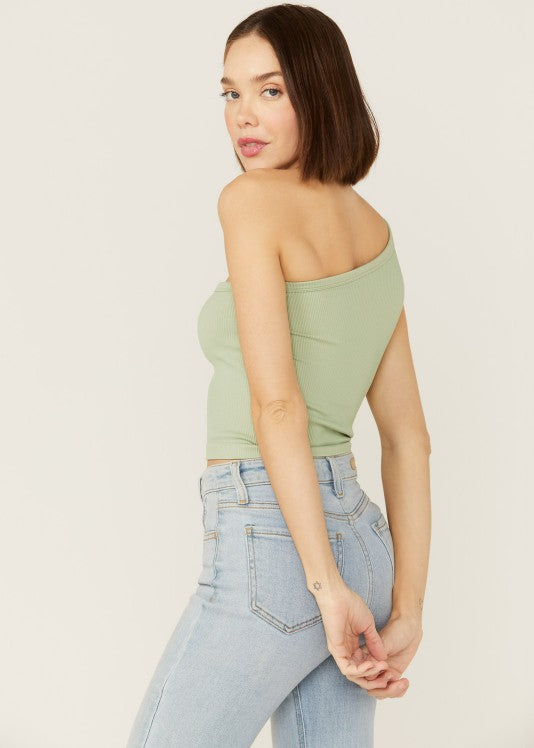 One Shoulder Top image 7
