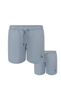Orca Plain Father & Son Swim Trunks