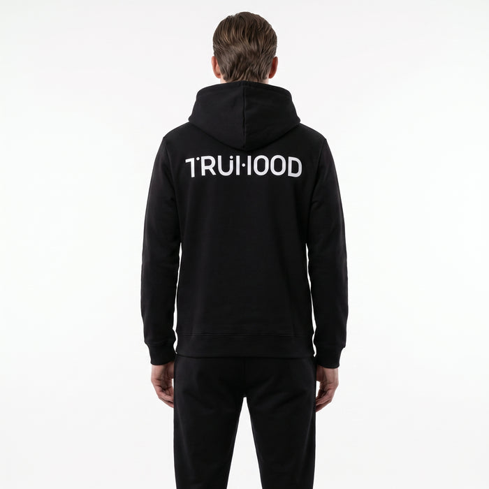 Original Black Tru Man Full Zip Hoodie
