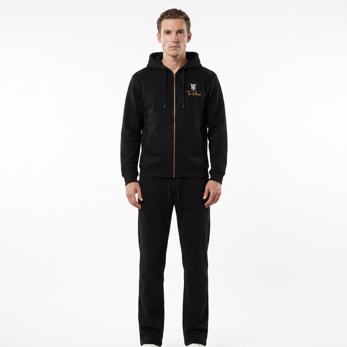 Original Black Tru Man Full Zip Hoodie