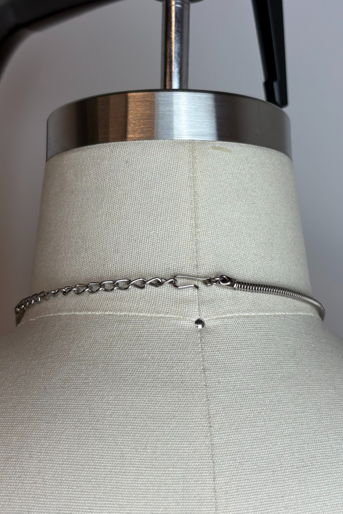 Oroton Silver Tone Pendent Necklace