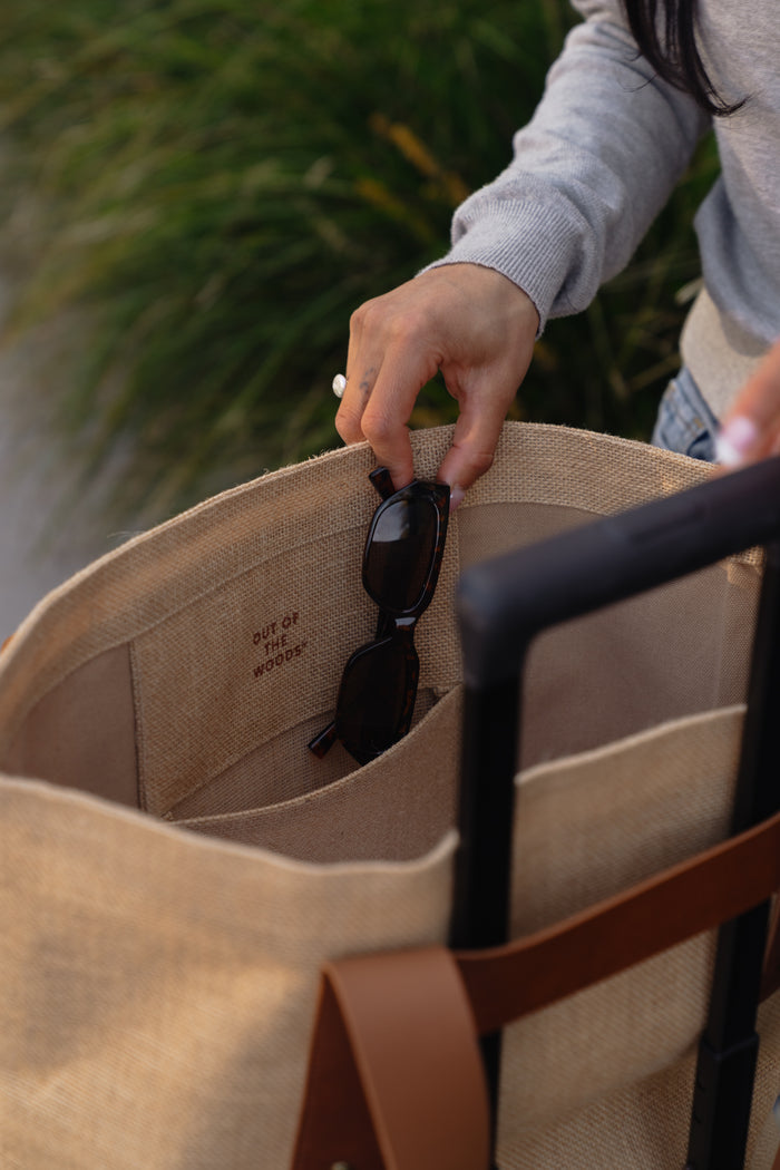 Out of the Woods® Jute T-Strap Tote