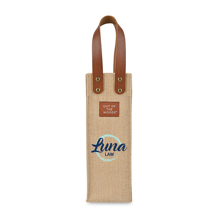 Out of the Woods® Jute Wine Tote