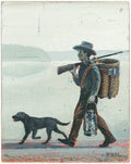 Pack Basket Icon Print