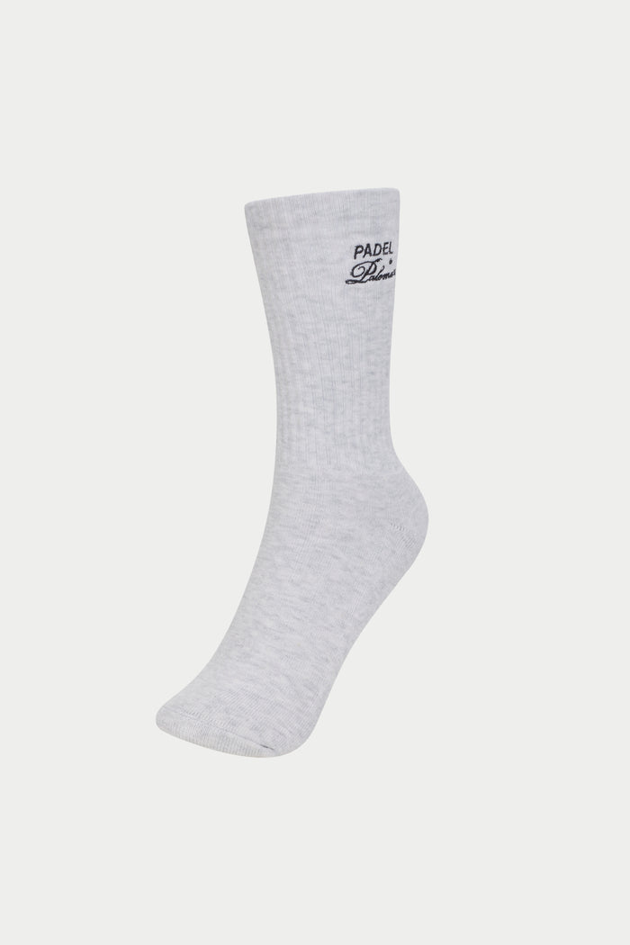 PADEL & PALOMAS SPORTS SOCKS - GREY MARL