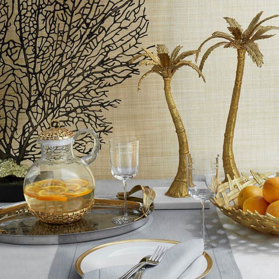 Palm Centerpiece Platter - RSVP Style