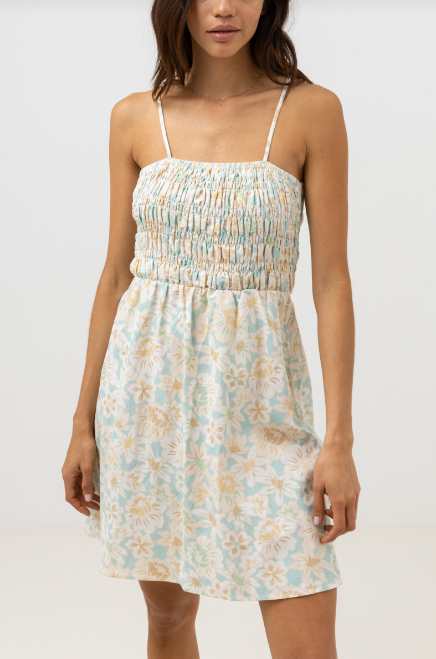 Paloma Floral Smocked Mini Dress