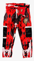 Parachute Pants - Red & Black