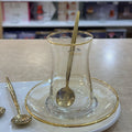 Liman Home Decor - Liman Online Paris Theelepel Goud 6 Delig