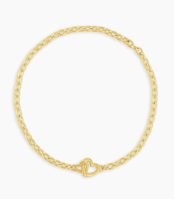 Parker Heart Mini Bracelet - Gold - Adored A Lovely Boutique