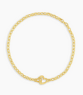 Parker Heart Mini Bracelet - Gold - Adored A Lovely Boutique