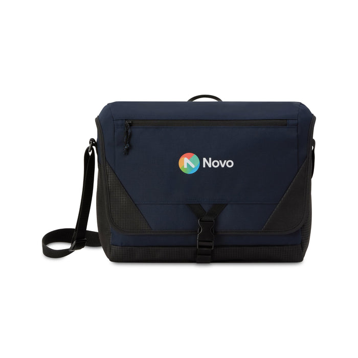 Peak Recycled rPET Laptop Messenger Bag