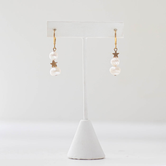 Pearl Galaxy Earrings