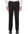 Perry Ellis Pantalón de algodón de Ajuste clásico con Parte Delantera Plana. Pantalones para Hombre