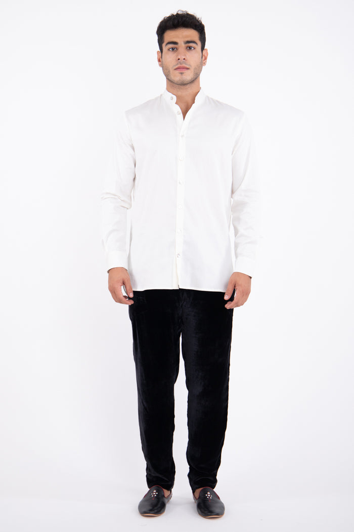 Philippe Cotton White Shirt