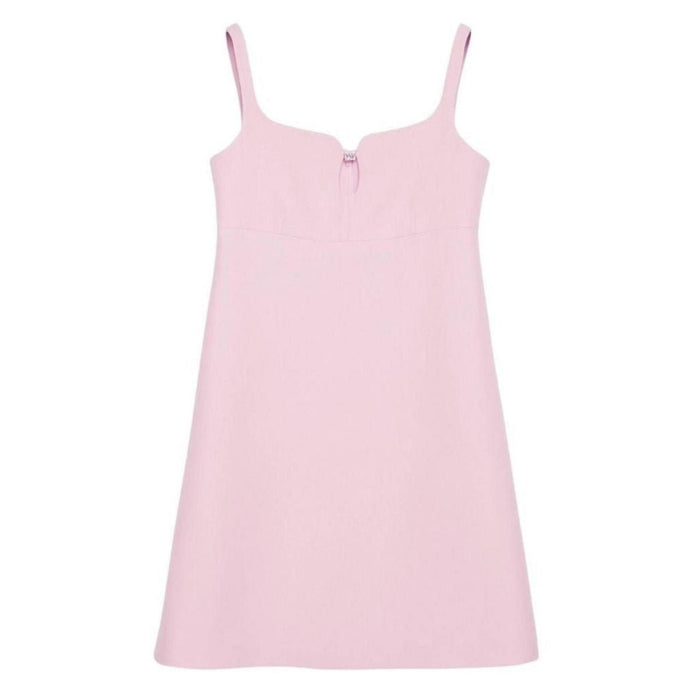 Gucci Pink Silk and Wool Cady Crepe Dress - Runway Catalog