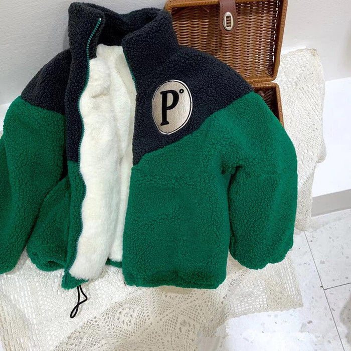 Plus Fleece Winter Coat For Boys And Girls | Thick Warm Kids Outerwear