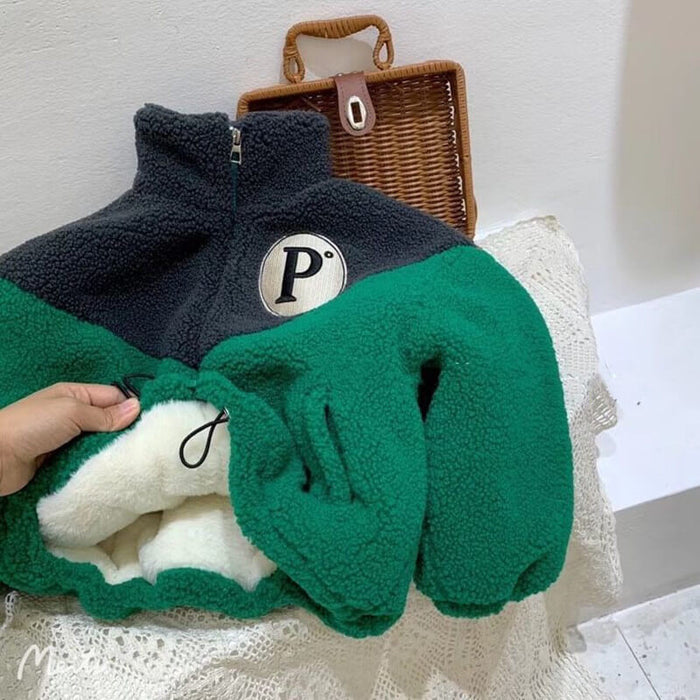 Plus Fleece Winter Coat For Boys And Girls | Thick Warm Kids Outerwear
