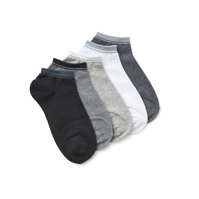 100017-00-1_0c6433df-1b92-4694-8c84-3e6abd60d8ca-1023100026-Point Zero ! 5 pairs of socks-Women's Socks | Accessories-Point Zero-Yellow Shoes
