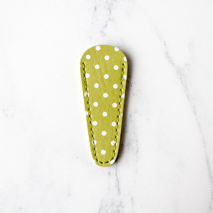 Polka Dot Embroidery Scissor Sheath-Stitched Modern