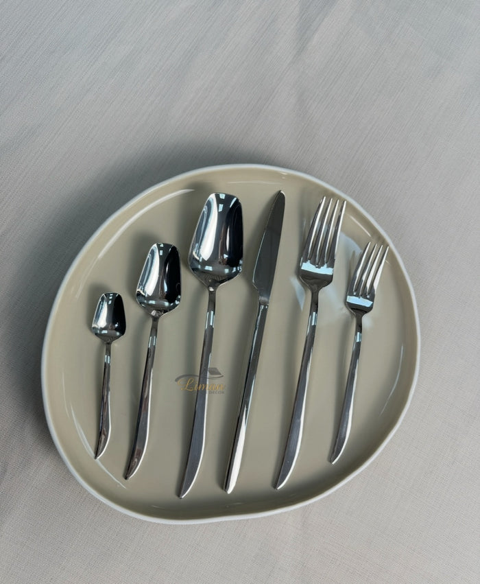 polochef Polochef Quatro Bestekset 36-delig 6-persoons Zilver