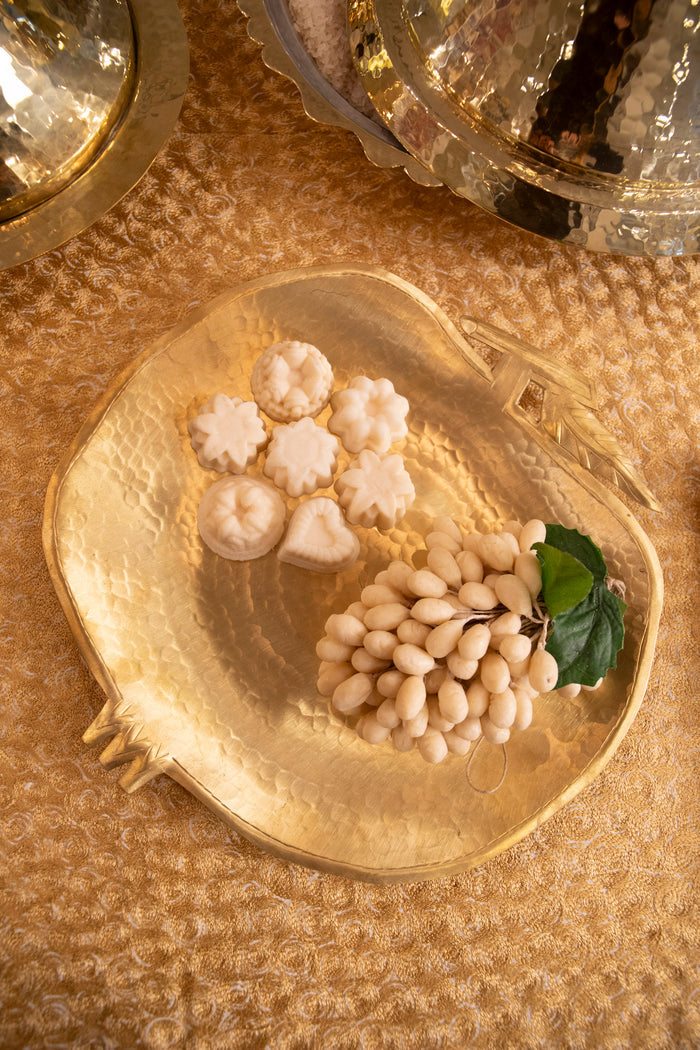 Pomegranate Brass Plate