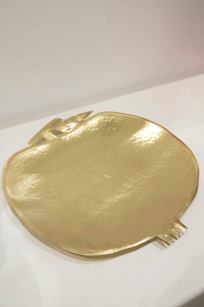 Pomegranate Brass Plate