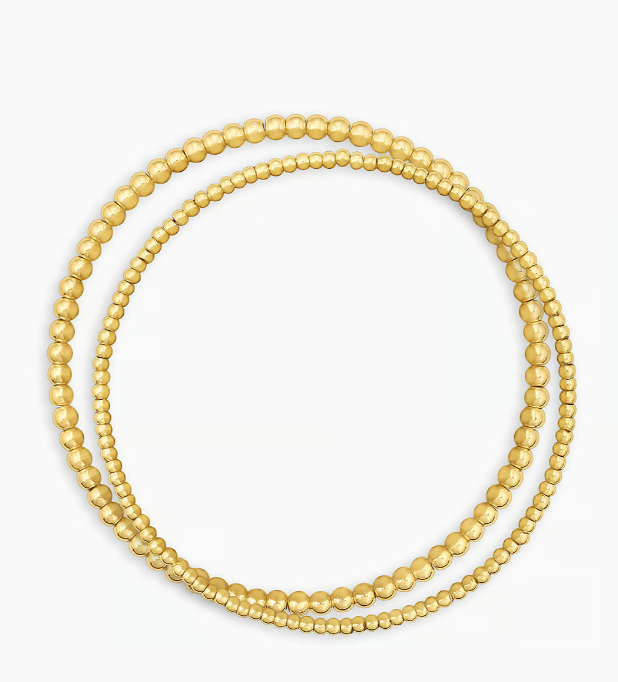 Poppy Gold Bracelet Set